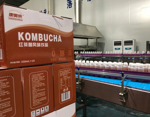 紅茶菌飲品生產車間